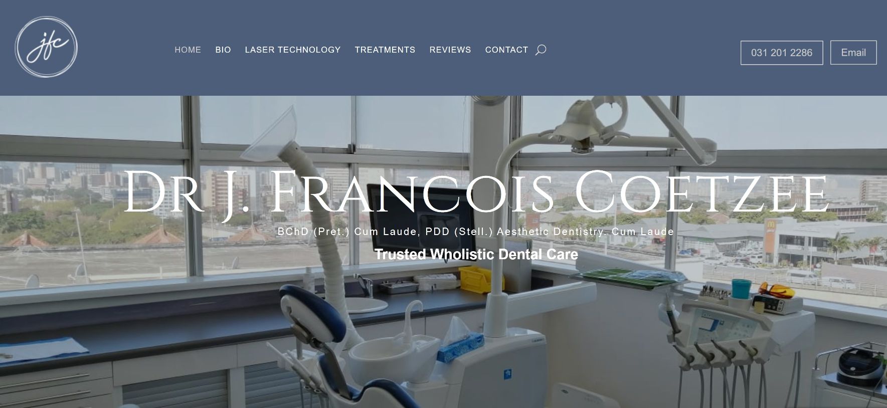 Kloof Dentist Dr J. Francois Coetzee